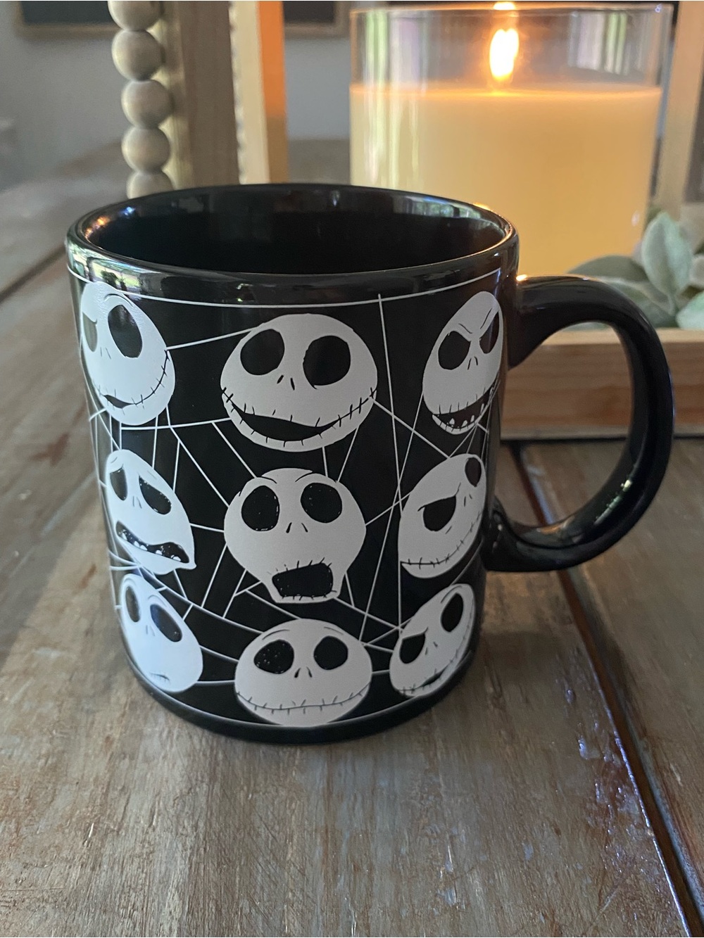 Nightmare Before Christmas Jack Skellington Glow in the Dark 20oz Ceramic Mug
